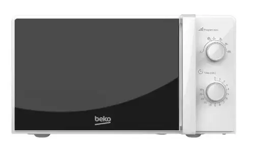 Cuptor cu microunde Beko MOC20100WFB, 700 W, 20 L, 6 trepte putere, Functie dezghetare (Alb)