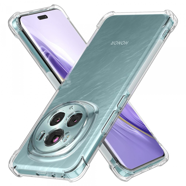 Husa pentru Honor Magic6 Pro, Techsuit, Shockproof Clear, Transparenta