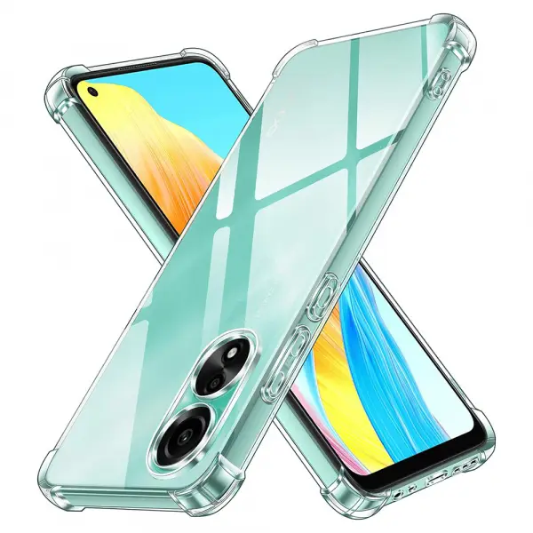 Husa pentru Oppo A78 4G, Techsuit, Shockproof Clear, Transparenta
