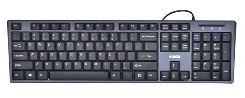 Kit Tastatura si Mouse iBox IKMS606W, USB, US Layout (Negru)