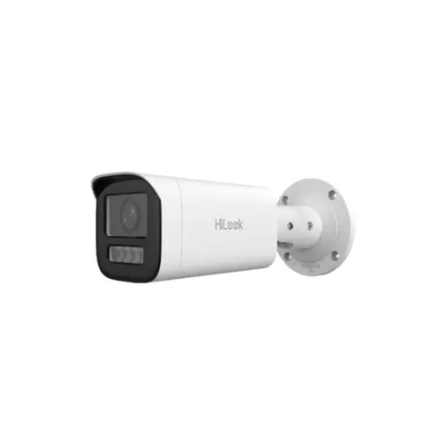 Camera supraveghere exterior IP Hikvision HiLook Hybrid Light IPC-B660HA-LZU, 6 MP, 2.8 - 12 mm, IR/Lumina alba 50 m, microfon, slot card, PoE