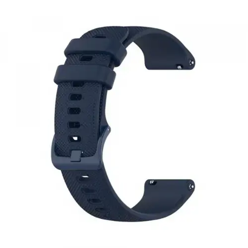 Curea Techsuit W006 pentru Samsung Galaxy Watch / Huawei Watch Series, 20mm, Albastru