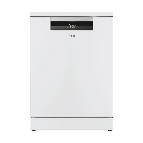 Masina de spalat vase independenta Haier I-Pro Shine Series 7 XF 4A4M4PW, 14 seturi, 10 programe, Clasa A, Motor Inverter, Wi-Fi, H-Spray Arm, Flex Zone, Part Light, Powerwash, Automatic Open Door, 60 cm (Alb)