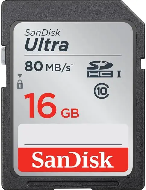 Card de memorie SanDisk SDSDUNC-016G-GN6IN, SDHC, 16GB, Clasa 10, UHS-I