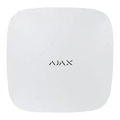 Centrala alarma  AJAX Hub2 Plus, 2xSIM, 4G/3G/2G, Ethernet; Dispozitive conectate: 200, Utilizatori: 200, Incaperi: 50, Partitii: 25, Video: 100 camere sau DVR-uri, Sirene conectate: 10, Scenarii: 64; Comunicatii: Ethernet, Wi-Fi 2.4