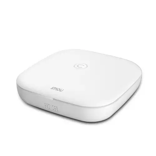Unitate centrala Smart Home Hub WiFi Imou ZG1, Zigbee 3.0, sirena incorporata, 1 port RJ45 (Alb)
