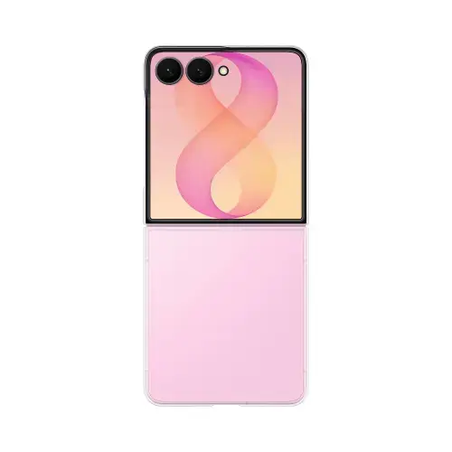 Husa Protectie Spate Samsung Clear Case EF-QF776CTEGWW pentru Galaxy Z Flip8 (Transparent)