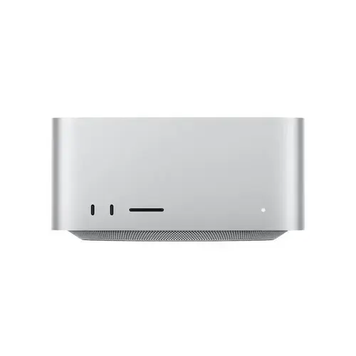 Calculator Sistem Mini PC Apple Mac Studio, Procesor Apple M4 Max, 14 nuclee CPU si 32 nuclee GPU, 36GB RAM, 1TB SSD, Wi-Fi, Bluetooth, Layout International, MacOS (Argintiu)