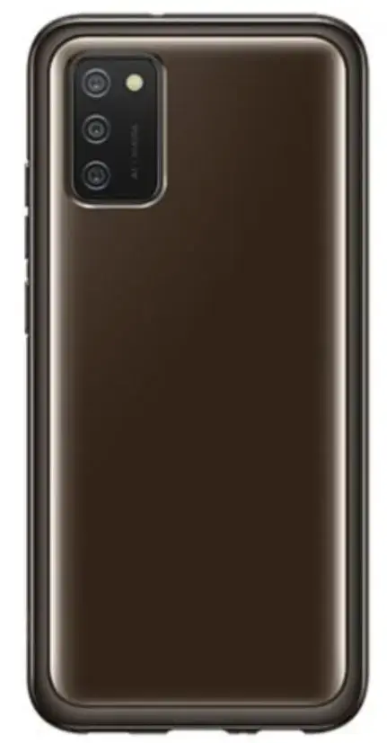 Protectie spate Samsung EF-QA038TBEGEU pentru Samsung Galaxy A03s (Negru)