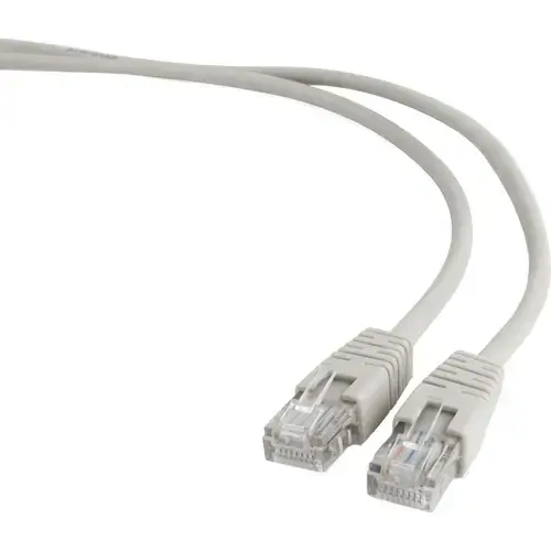 Cablu UTP GEMBIRD Cat6, cupru-aluminiu, 20 m, gri, AWG26, PP6U-20M