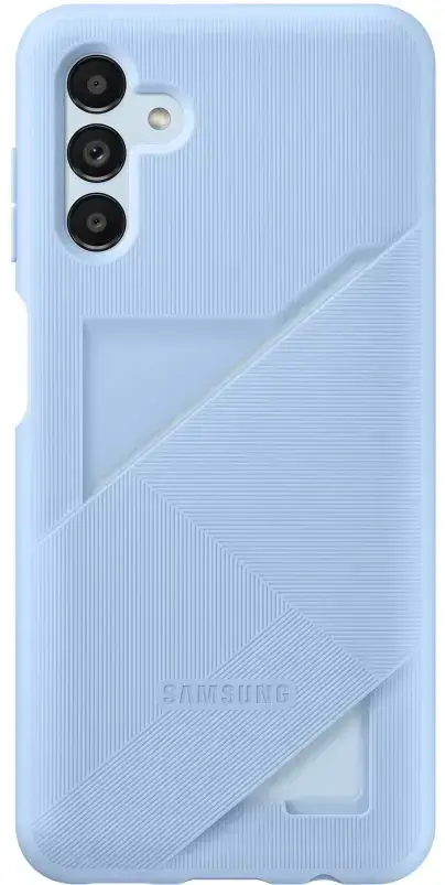 Husa de protectie Samsung EF-OA136TLEGWW, Card Slot Cover, pentru Samsung Galaxy A13 5G (Albastru)
