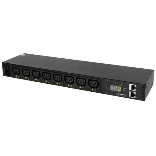Comutator automat , CyberPower , PDU41004 8 prize C13 2 prize C19 (Negru)