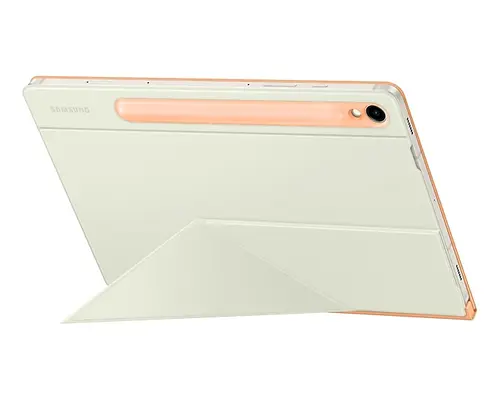Husa Samsung Smart Book Cover EF-BX710POEGWW pentru Tab S9 / S9 FE (Portocaliu)
