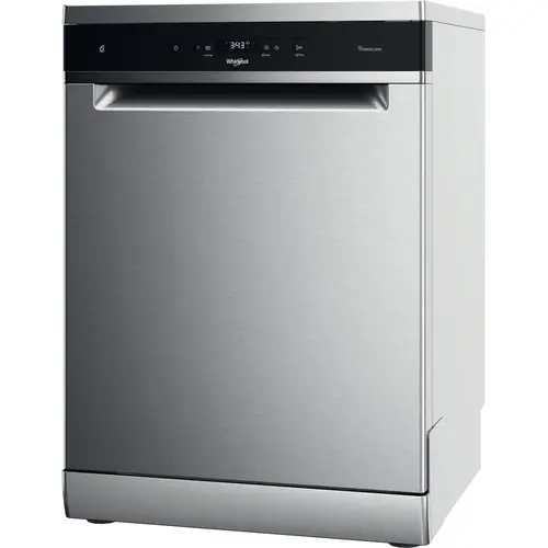Masina de spalat vase independenta Whirlpool WFC3C26PFX, 14 seturi, 8 programe, Clasa E, 60 cm (Inox)