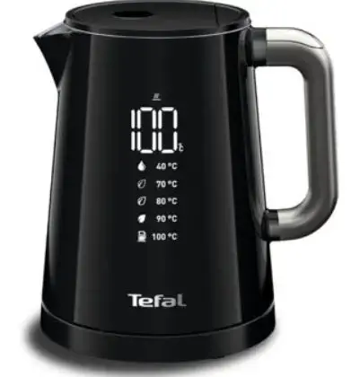 Fierbator de apa Tefal KO854830, 1 L (Negru)