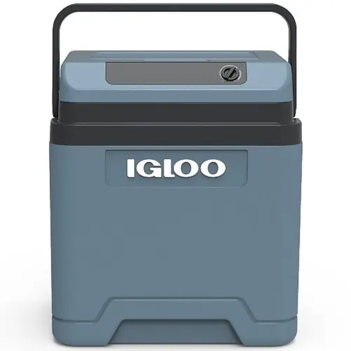Lada frigorifica Igloo IE27, 12/220V, 27 litri (Albastru)