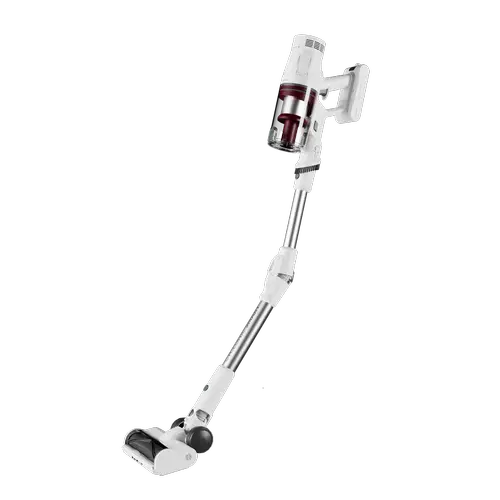 Aspirator vertical Aiwa ZENKAISUI EVO 4 AVC-610, 500W, 32kPa, Autonomie de Pana la 70 de Minute, Incarcare Ultra-Rapida, 3 trepte de viteza, 0.6L, Display Digital, Filtrare HEPA, Usor de Manevrat, 2 Accesorii Incluse (Alb)