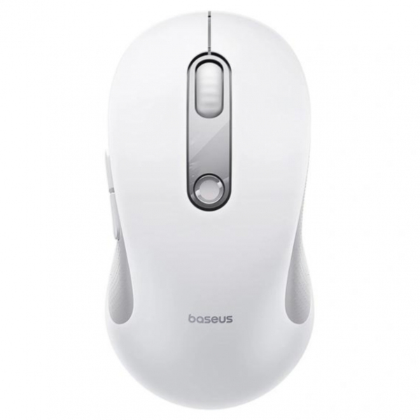 Mouse Wireless Baseus F02, 1600DPI, Wi-Fi, Alb B0203302