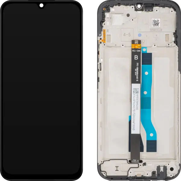 Display cu Touchscreen Xiaomi Poco C85 4G / Redmi 15C 5G / 15C 4G, cu Rama, Versiune Europa, Negru, Swap 560002P15AE00