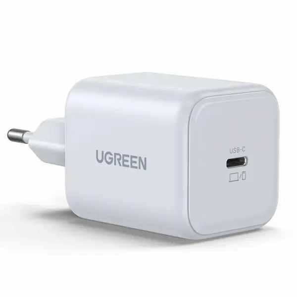 Incarcator Retea UGREEN X524 (65053), 45W, 3A, 1 x USB-C, Alb
