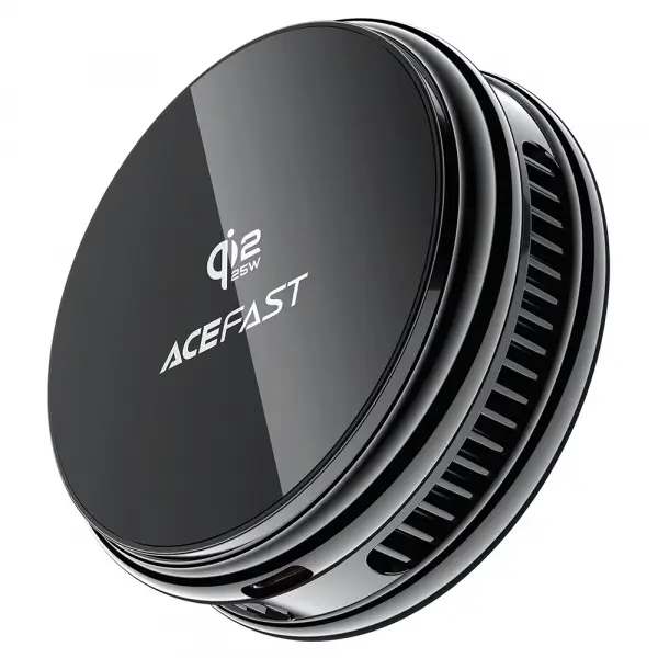 Incarcator Auto Wireless Acefast E47 2in1, 25W, Negru