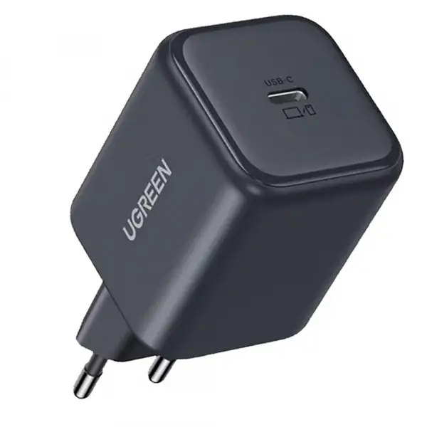 Incarcator Retea UGREEN X524 (65052), 45W, 3A, 1 x USB-C, Negru
