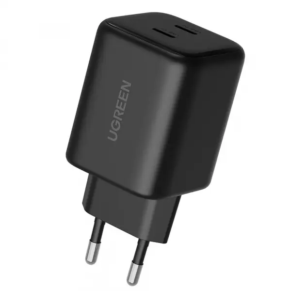 Incarcator Retea UGREEN X526 (65058), 45W, 3A, 2 x USB-C, Negru