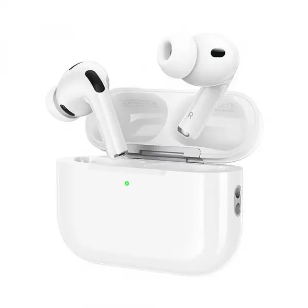 Handsfree Bluetooth Borofone BW99, TWS, ANC, Alb