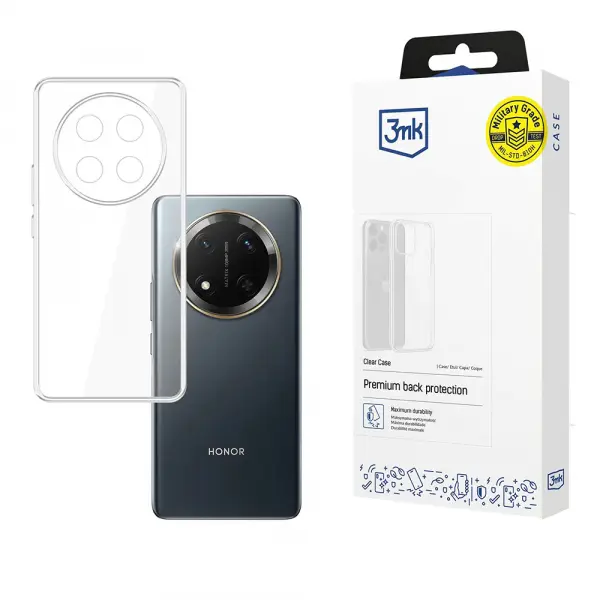 Husa pentru Honor X9c / Magic7 Lite, 3MK, Clear, Transparenta
