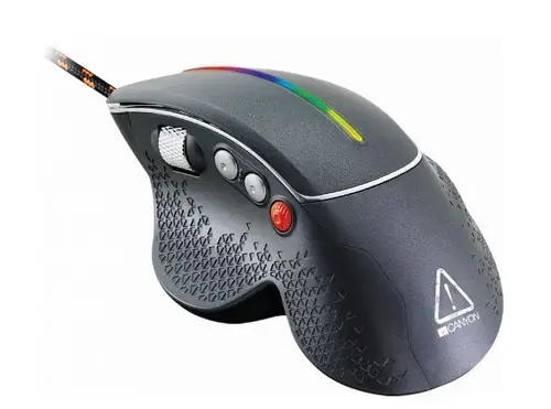 Mouse Gaming Canyon Apstar Side-Scrolling RGB, 6400 DPI, USB (Negru)