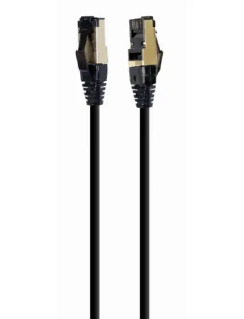 Patch Cord Gembird PP8-LSZHCU-BK-5M, S/FTP, Cat.8, 5m, Negru