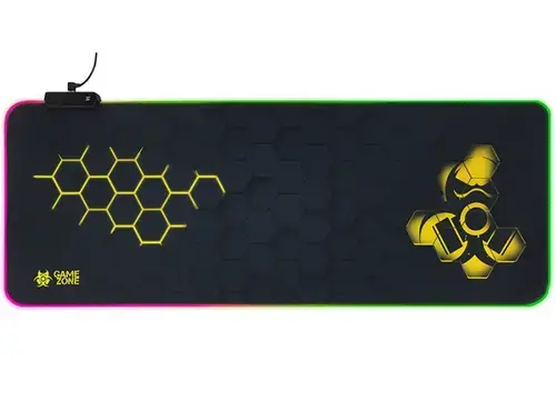 Mousepad Tracer GameZone Hexy1, RGB, 300 x 800 mm (Negru)
