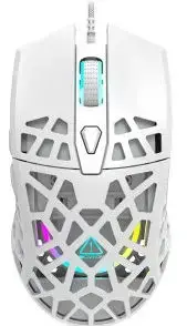Mouse Gaming Canyon Puncher CND-SGM20W, 12000 DPI (Alb)