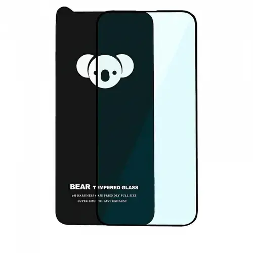 Folie de protectie Ecran Bear HD pentru Apple iPhone 15 Pro Max, Sticla Securizata, Full Glue