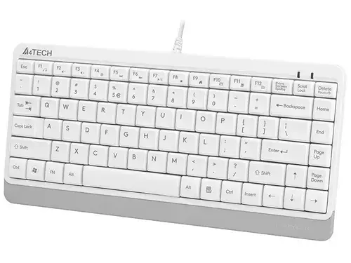 Tastatura A4tech FSTYLER FK11, Wired, USB, 1.5m (Alb/Gri)