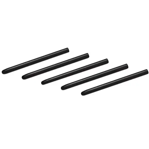 Varfuri Pen Wacom Standard Nibs, compatibil Intuos, Intuos Pro, Cintiq 13inch 22inch 27inch, Pachet 5 buc, Negru