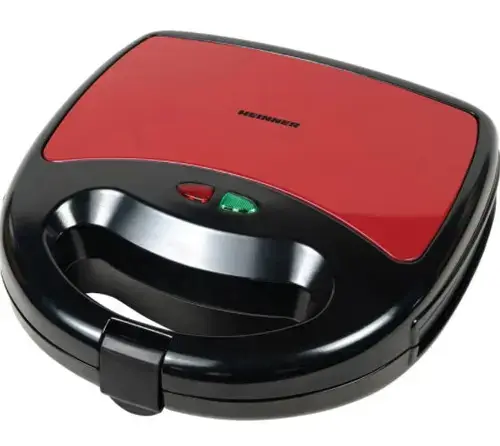 Sandwich maker Heinner SM-K750BKRX, 750 W (Negru/Rosu)