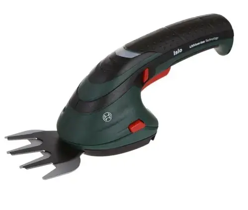Foarfeca de taiat iarba cu acumulator BOSCH Isio 3 0600833106, 3.6 V, 1.5 Ah, latime taiere 8 cm