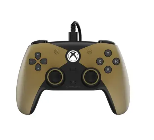 Controller cu fir Hyperkin Competitor M01638-GD, Compatibil Xbox/PC (Auriu)