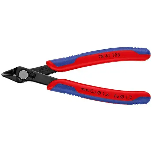 Cleste sfic electronica pentru fibra optica, KNIPEX Super Knips, 125 mm