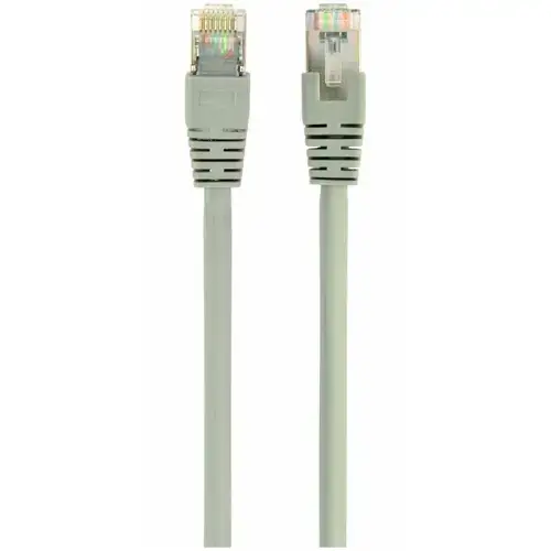 Cablu S/FTP GEMBIRD Cat6a, LSZH, cupru, 15 m, gri, AWG27, dublu ecranat PP6A-LSZHCU-15M