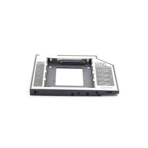 Adaptor Gembird MF-95-02, SATA 2.5 inch, 5,25inch, grosime 12 mm, 127 x 12 x 130 mm, Alb/Gri