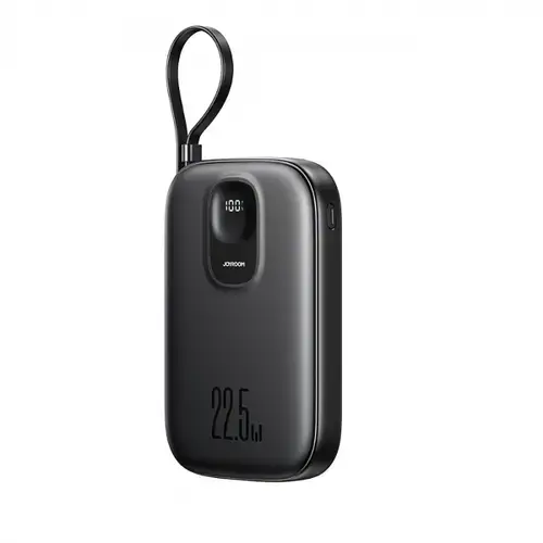 Baterie Externa Joyroom JR-PBF18, 10000mAh, 22.5W, QC + PD, 1 x Lightning - 1 x USB-A - 1 x USB-C (Negru)