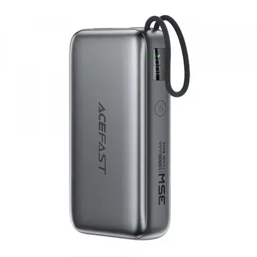 Baterie Externa Acefast M32, 10000mAh, 35W, PD , 2 x USB-C (Gri)
