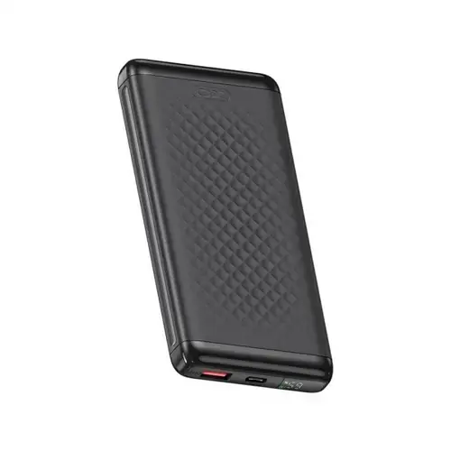 Baterie Externa XO Design PB308, 10000mAh, 22.5W, QC + PD, 1 x USB-A - 1 x USB-C (Negru)