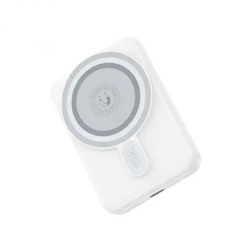 Baterie Externa Wireless XO Design PR264, 10000mAh, 20W, PD + FQI, 1 x USB-C (Alb)