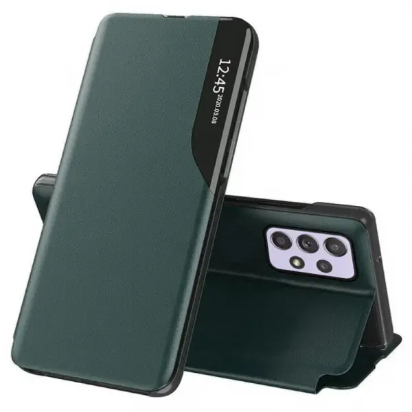 Husa pentru Samsung Galaxy A52s 5G A528 / A52 5G A526 / A52 A525, Techsuit, eFold, Verde