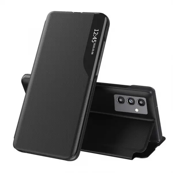 Husa pentru Samsung Galaxy A04s A047 / A13 5G A136, Techsuit, eFold, Neagra