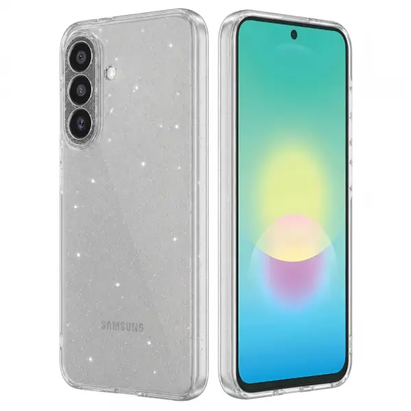 Husa pentru Samsung Galaxy A27 5G, Techsuit, SparkleSkin, Transparenta
