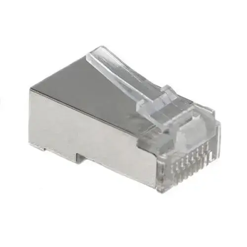 Pachet de conectori modulari ecranati LogiLink, RJ45, cat.5e, 100 bucati